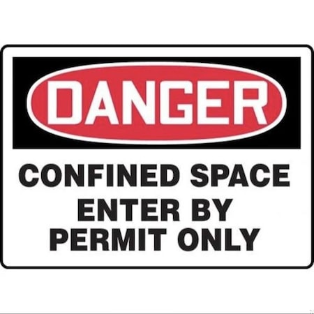 Accuform OSHA DANGER SAFETY SIGN CONFINED FRMCSP133VS FRMCSP133VS